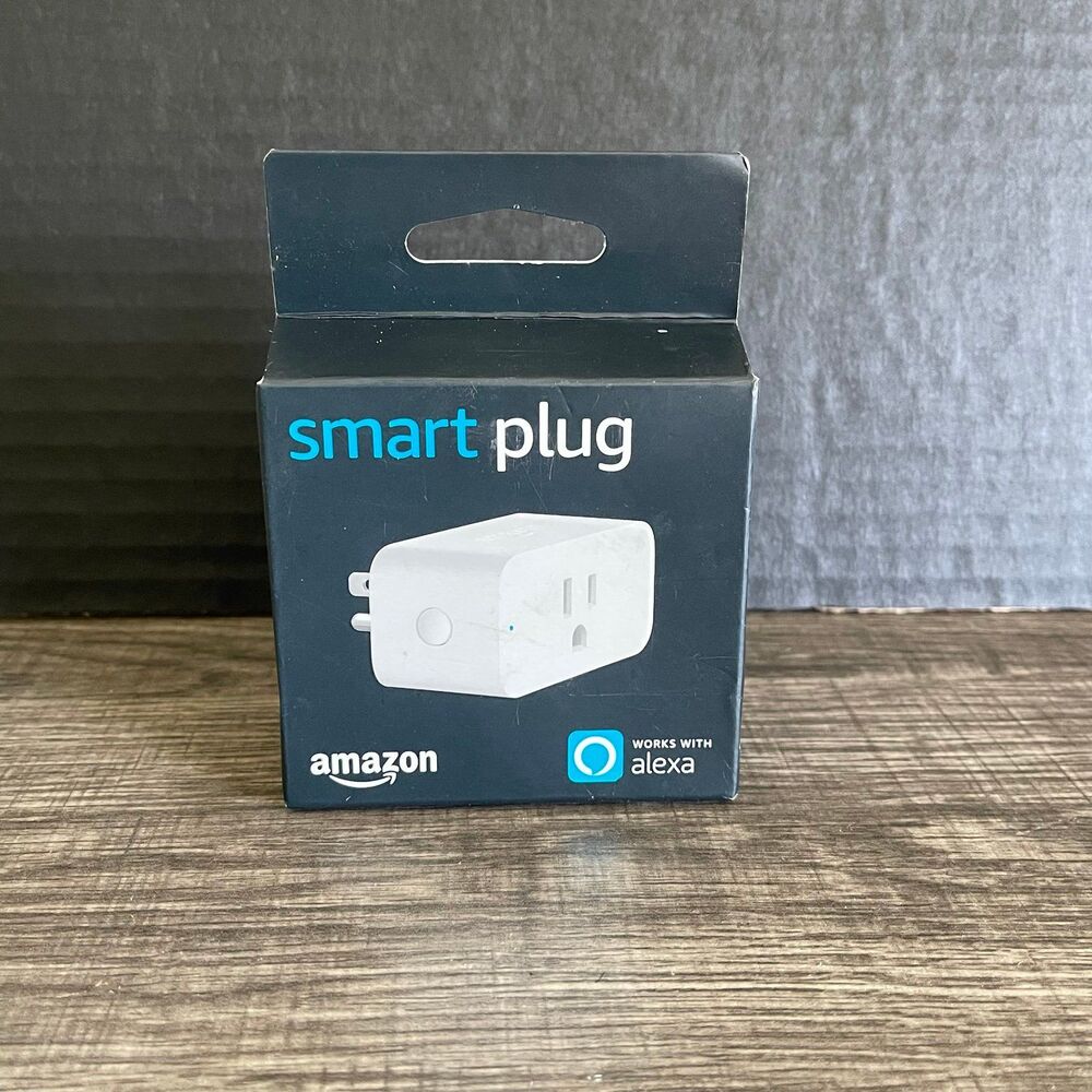 Amazon Smart Plug 2 Prong Single Socket White works with Alexa New in Box
